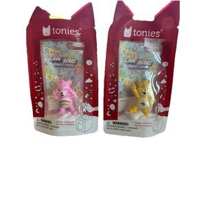Care Bears: Set Of 2 Tonies Cheer And Funshine Bear New